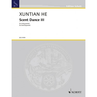 SCHOTT HE - SCENT DANCE III - STRING QUARTET