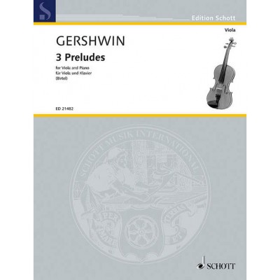 GERSHWIN - 3 PRELUDES - ALTO ET PIANO