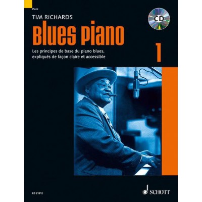 TIM RICHARDS - BLUES PIANO VOL. 1 + CD