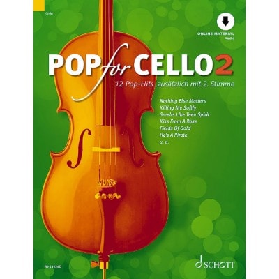 POP FOR CELLO VOL. 2 - 1-2 VIOLONCELLES