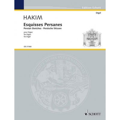 HAKIM - ESQUISSES PERSANES - ORGUE