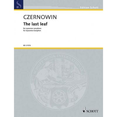 CZERNOWIN C. - THE LAST LEAF - SAXOPHONE