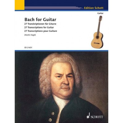 SCHOTT Bach - Bach For Guitar - Guitare