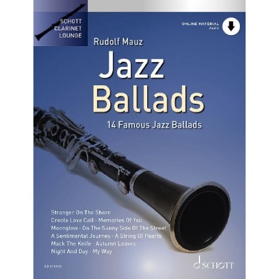 SCHOTT JAZZ BALLADS VOL. 1 - CLARINET