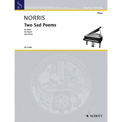 NORRIS - TWO SAD POEMS - PIANO