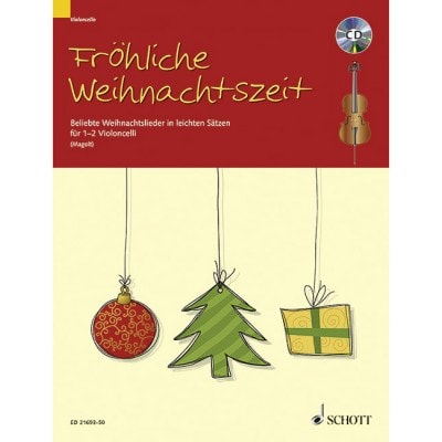 FRÖHLICHE WEIHNACHTSZEIT - 1-2 VIOLONCELLES