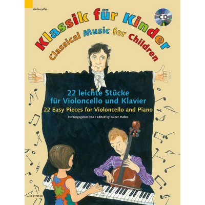 SCHOTT MUSIQUE CLASSIQUE POUR LES ENFANTS - VIOLONCELLE ET PIANO