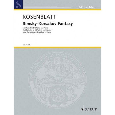  Rosenblatt A. - Rimsky-korsakov Fantasy - Clarinette