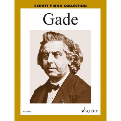 GADE NIELS WILHELM - SELECTED PIANO WORKS - PIANO