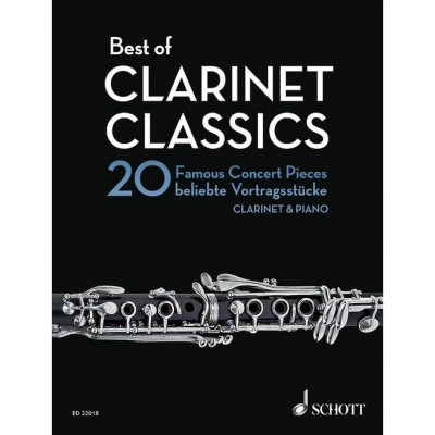 SCHOTT MAUZ RUDOLF - BEST OF CLARINET CLASSICS - CLARINET IN BB AND PIANO