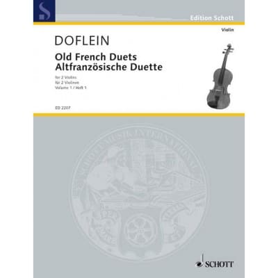 OLD FRENCH DUETS BAND 1 - 2 VIOLINS