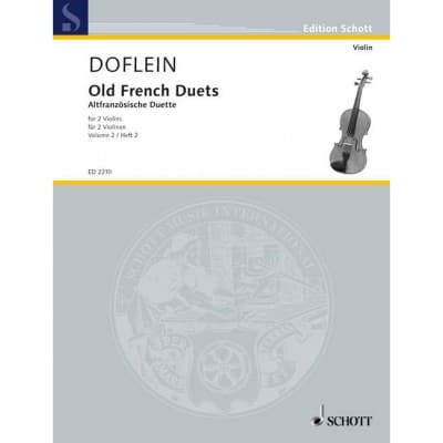 OLD FRENCH DUETS BAND 2 - 2 VIOLINS