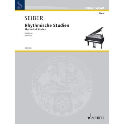 SCHOTT SEIBER - RHYTHMISCHE STUDIEN - PIANO
