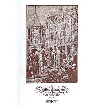 Vieilles Chansons et Rondes Françaises - Medium Voice et Piano