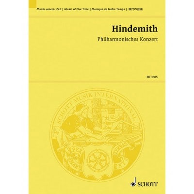  Hindemith Paul - Philharmonisches Konzert - Orchestra
