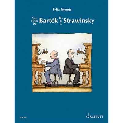 SCHOTT EMONTS - DE BARTOK A STRAVINSKY PIANO