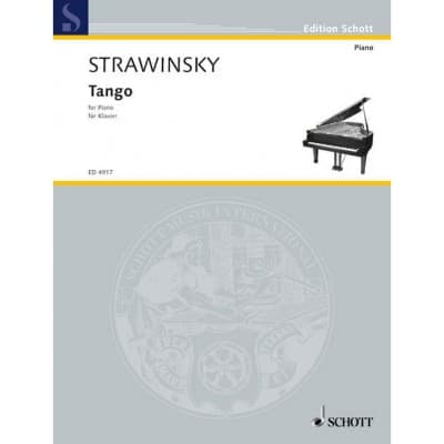 STRAVINSKY IGOR - TANGO - PIANO