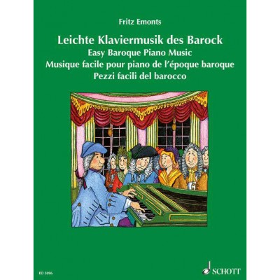 MUSIQUE FACILE POUR PIANO DE L'ÉPOQUE BAROQUE - PIANO