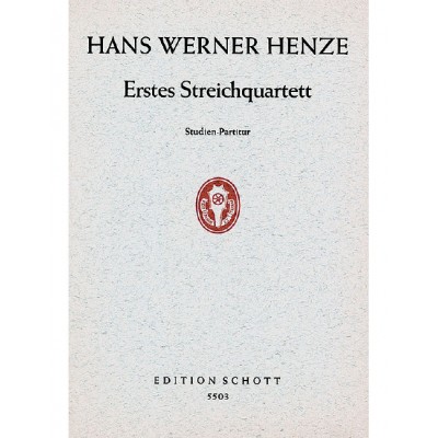 HENZE - 1. STRING QUARTET - STRING QUARTET