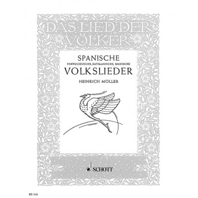 SPANISCHE UND PORTUGIESISCHE VOLKSLIEDER - VOICE AND PIANO