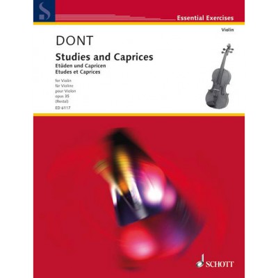 DONT JACOB - STUDIES AND CAPRICES OP. 35 - VIOLIN