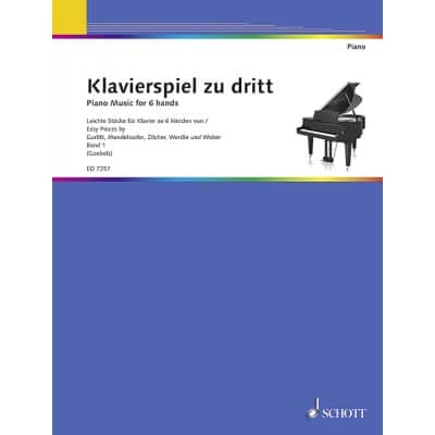 KLAVIERSPIEL ZU DRITT - PIANO (6 HETS)