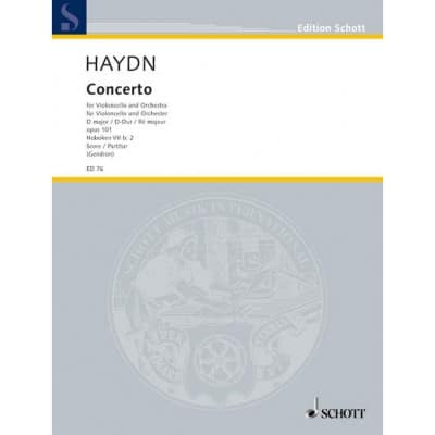 HAYDN - CONCERTO D MAJOR OP. 101 HOB. VIIB:2 - VIOLONCELLE ET ORCHESTRE