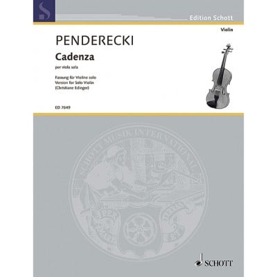  Penderecki - Cadenza Per Viola Solo (violon)