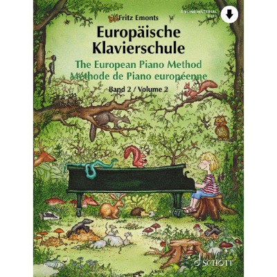 SCHOTT Méthode De Piano Européenne Vol. 2 - Piano