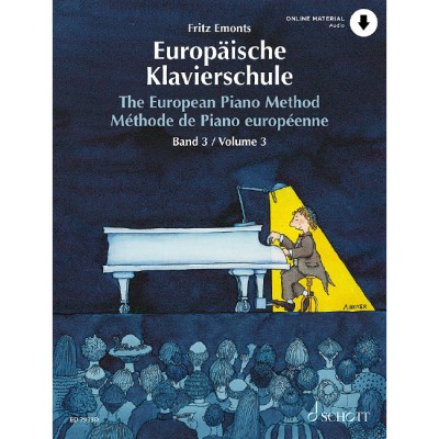 EMONTS FRITZ - THE EUROPEAN PIANO METHOD BAND 3 - PIANO