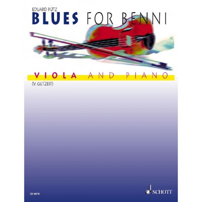 PUETZ EDUARD - BLUES FOR BENNY - VIOLA AND PIANO