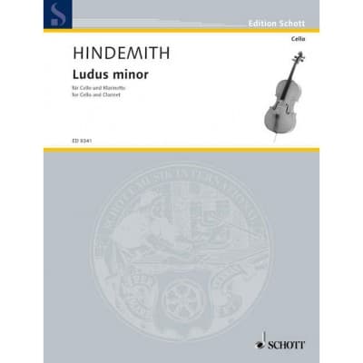 HINDEMITH PAUL - LUDUS MINOR - CELLO AND CLARINET