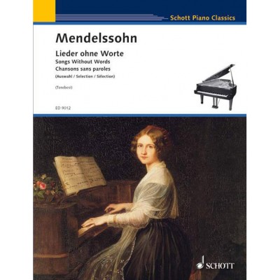 MENDELSSOHN-BARTHOLDY F. - SONGS WITHOUT WORDS - PIANO