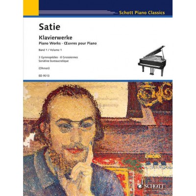 SATIE ERIK - PIANO WORKS VOL. 1 - PIANO