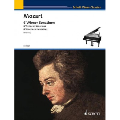 MOZART W.A. - 6 VIENNESE SONATINAS - PIANO