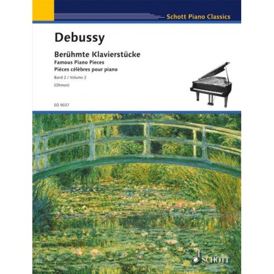 DEBUSSY CLAUDE - FAMOUS PIANO PIECES BAND 2 - PIANO