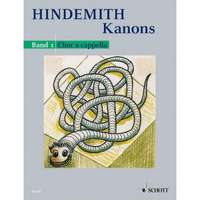 HINDEMITH PAUL - CANONS I - CHOIR A CAPPELLA