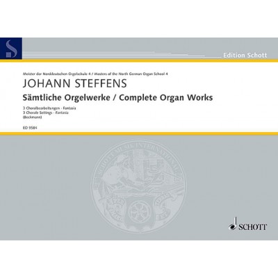 STEFFENS JOHANN - COMPLETE ORGAN WORKS - ORGAN
