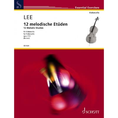 LEE SEBASTIAN - TWELVE MELODIC STUDIES OP 113 - CELLO