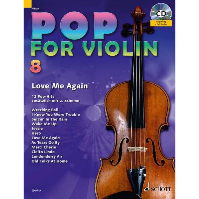ZLANABITNIG MICHAEL - POP FOR VIOLIN BAND 8 - 1-2 VIOLINS