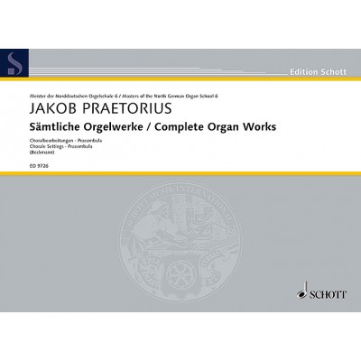 PRAETORIUS JAKOB - COMPLETE ORGAN WORKS - ORGAN