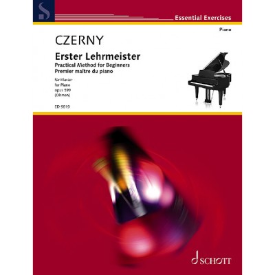 CZERNY CARL - FIRST INSTRUCTOR OF THE PIANO OP. 599 - PIANO