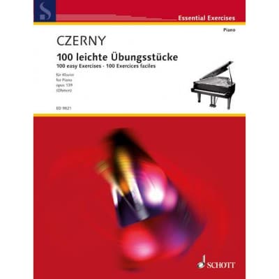 CZERNY CARL - 100 EASY EXERCISES OP. 139 - PIANO