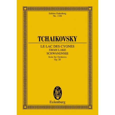 EULENBURG TCHAIKOVSKY PETER ILJITSCH - SWAN LAKE OP. 20 CW 13 - ORCHESTRA