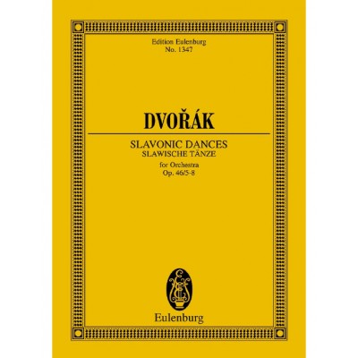 DVORAK ANTON - DANSES SLAVES OP.46 (5-8) - ORCHESTRA