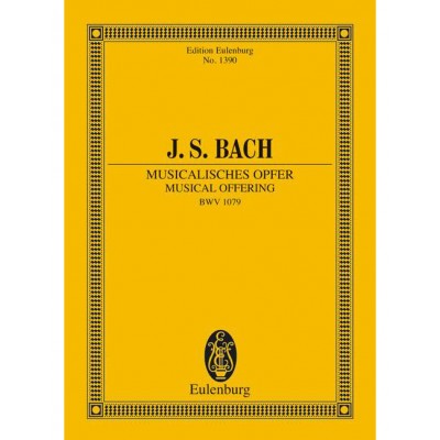 BACH J.S. - MUSICAL OFFERING BWV 1079 - CHAMBER ORCHESTRA