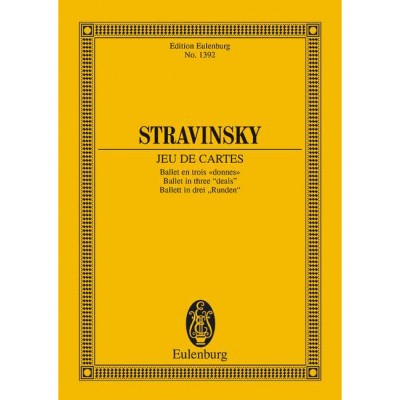  Stravinsky - Jeu De Cartes - Orchestra