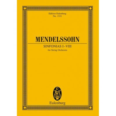  Mendelssohn F. - Sinfonias I-viii - Score 