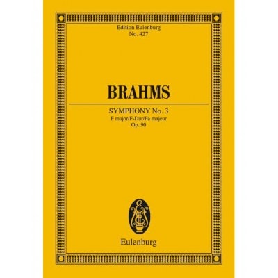  Brahms Johannes - Symphony N3 F Major Op.90 - Orchestra