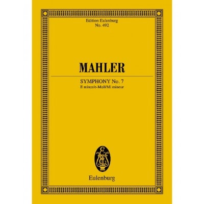 MAHLER GUSTAV - SYMPHONY NO. 7 E MINOR - ORCHESTRA